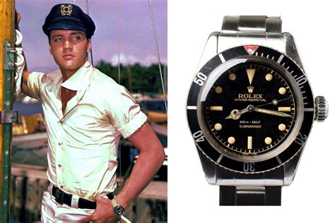 elvis rolex submariner watch